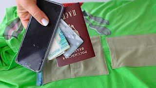 When I travel, I hide all my valuables in a cache that I wear. A brilliant idea for tourists