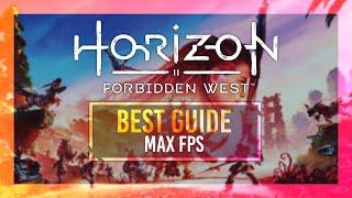 BEST Optimization Guide | Horizon Forbidden West | Max FPS | Best Settings
