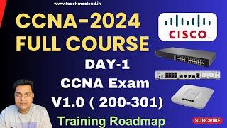 CCNA Exam V1.0 ( 200-301 ) ! Training Roadmap ! Full course contents !