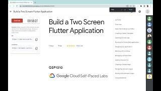 Build a Two Screen Flutter Application || #qwiklabs || #CloudwaliDiwali || gsp1010