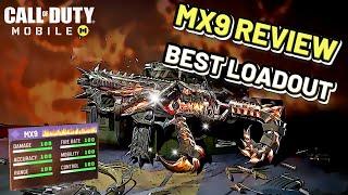 BEST MX9 Gunsmith Loadout MP&BR | New Meta | Call of Duty Mobile Weapon Review