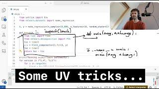 Some tricks with UV and a new Python project: uvtrick!