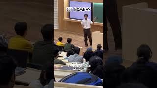 IIT BOMBAY CLASSROOM , MATHS TEACHER CONNECT SANKSRIT WITH MATHS #iitbombay #iit