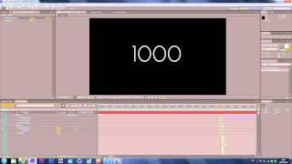 Number Counter // After Effects Tutorial // by ViperCreates