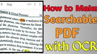 Searchable PDF | ONLINE #EXAM SPECIAL | OCR | Pdf