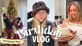 Opening Christmas Presents + Birthday Vlog!