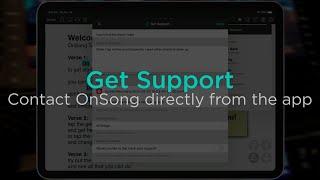 How to Get Support in OnSong 2023 and Beyond