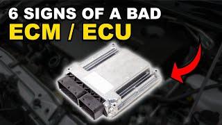 6 Symptoms Of A Bad Engine Control Module Or Unit (ECU) & DIY Fixes