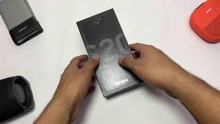 SAMSUNG GALAXY S20 ULTRA | Cosmic Gray | Quick Unboxing and Hands On in 4K