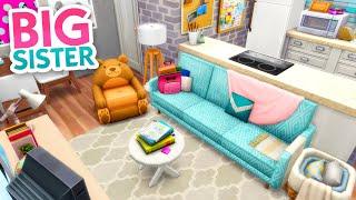 Big Sister Challenge Apartment  // Sims 4 Speed Build