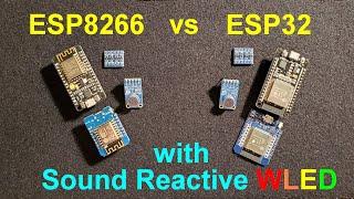 ESP8266 vs ESP32 with WLED