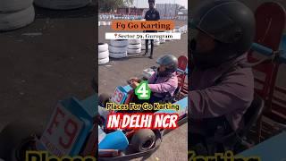 Best places for Go-karting in Delhi NCR️ #minivlog #gokarting #gurgaon #noida #cafeholic