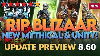 Plarium Nerfing Blizaar! New Mythical & Unity, Artifact Preset! | Raid: Shadow Legends