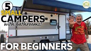 5 Small Camping Trailers with Bathrooms - Perfect for Beginners!