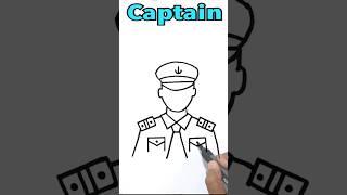 Policeman Drawing easy #shorts #short #art #drawing