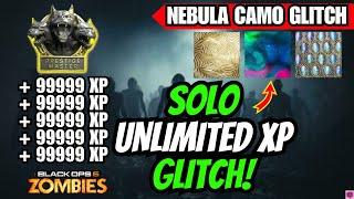 BO6 GLITCH - NEW SOLO UNLIMITED XP GLITCH! (UNLIMITED GOBBLEGUMS & CAMO GLITCH) BO6 ZOMBIES GLITCH