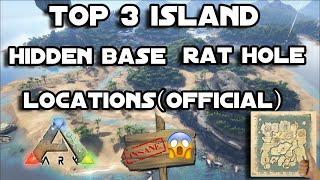 Ark Island Top 3 Hidden Base Locations (Official)