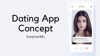 Flutter Dating App Concept - Speed Code