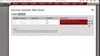 9 Pfsense Dynamic DNS with no ip AR