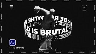 Make Powerful Motion Graphics With Brutalism in After Effects