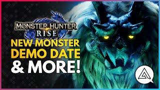 Monster Hunter Rise | New Monster, Multiplayer Hub & Training Area + Demo Date Revealed!