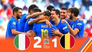 Italy 2 × 1 Belgium ◽Extended Highlight and Goals | Nations League 2020-2021 HD