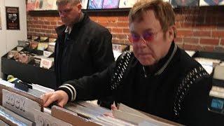 Elton John stops by B.C. record shop, asks for rap albums