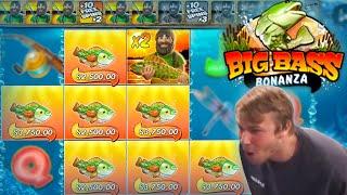 BIG BASS BONANZA SLOT BONUS CATCHES FIRE!