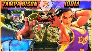 SFV/SF5: ARCADE EDITION  TAMPA BISON VS IDOM | FIRST TO 5  TEN