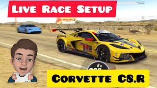 CSR 2 | Chevrolet Corvette C8.R | Live Race Setup