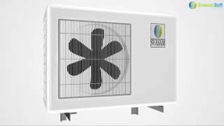 Ac outdoor unit 3d animation done by Svasam soft