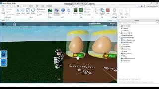 Roblox Studio / Trade,Egg And Pet System