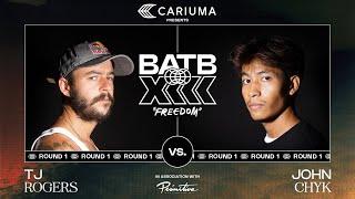 BATB 13: TJ Rogers Vs. John Chyk - Round 1: Battle At The Berrics Presented By Cariuma