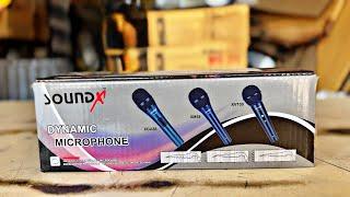 SOUNDX XV 100 MICROPHONE UNBOXING & RIVEW