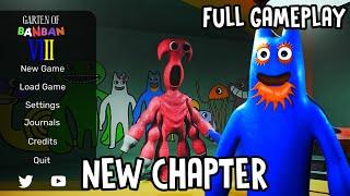 GARTEN OF BANBAN 8 - FULL GAMEPLAY of the NEW CHAPTER   EXPLORING SECRET ROOMS (Fangame)