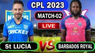 CPL Live | slk vs br live | st lucia kings vs barbados Royals live |  cpl live match today stream