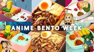 【62】ANIME BENTO with One Pan/Your Name/Demon Slayer/From Up On Poppy Hill