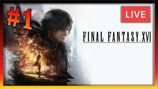 [ZERANDO AO VIVO] - FINAL FANTASY 16 - 1/1 - O INÍCIO