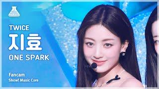 [예능연구소] TWICE JIHYO (트와이스 지효) - ONE SPARK 직캠 | 쇼! 음악중심 | MBC240302방송