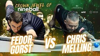 FEDOR GORST VS CHRIS MELLING | WORLD POOL CHAMPIONSHIP 2024 #billiards #9ball #9ballpool