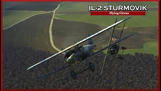 SPAD XIII vs FLIGHT OF HALBERSTADTS E29 IL-2 Sturmovik Flying Circus PWCG