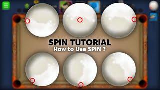 How to use SPIN in 8 Ball Pool (SPIN TUTORIAL)