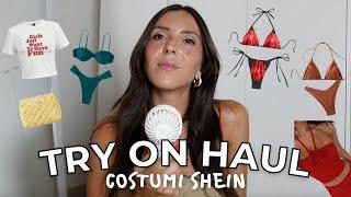 TRY ON HAUL ESTATE 2024 SHEIN | scorta di costumi a fine estate... | maria silvestro