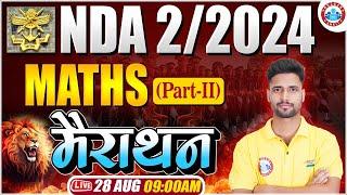 NDA 02/2024 | NDA Maths Marathon Classes 2024 | NDA Maths One Shot By Vishal Sir