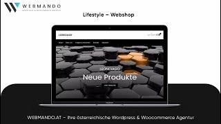 Lifestyle Webshop für Mode