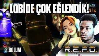 LOBİDE ÇOK EĞLENDİK! w/ @pokehowll  | R.E.P.O. - BÖLÜM 2