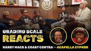 Harry Mack and Coast Contra - Acapella Cypher - Grading Scale Reacts