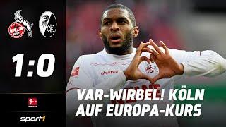 Köln – Freiburg 1:0 | Highlights Bundesliga 21. Spieltag | SPORT1