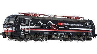 L.S. Models LS17118 / LS 17618 E-Lok BR 193 657-4 Vectron Shadowpiercer SBB Cargo Int. | Spur H0