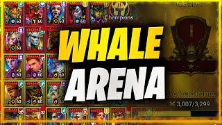 PVP When You Have EVERY Champ MAXED OUT! WHALE LIVE ARENA | RAID SHADOW LEGENDS